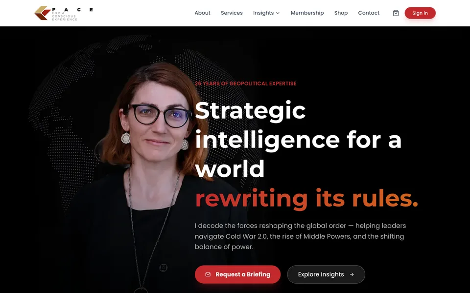 Startseite von foraconsciousexperience.com