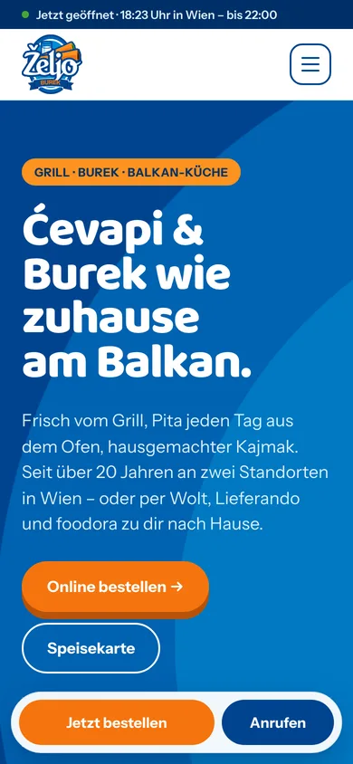 zeljo.at am Handy